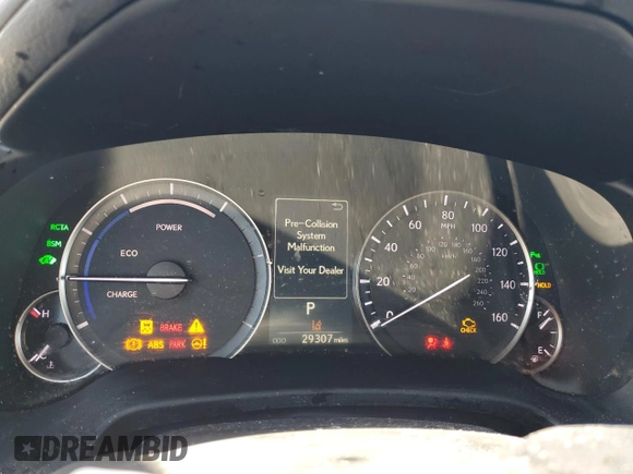 2019 Lexus RX with VIN 2T2BGMCA1KC030306, listed as a Copart auction lot 43835495 with 29,307 mi miles and Salvage Title. Bid and sale history available at carsss.com. Image 9.