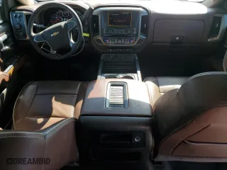 2017 Chevrolet Silverado 1500 High Country with VIN 3GCUKTEC4HG130595, listed as a Copart auction lot 46043255 with 105,670 mi miles and Salvage Title. Bid and sale history available at carsss.com. Image 8.