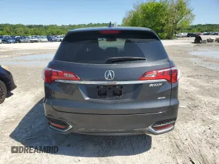 2016 Acura RDX Technology with VIN 5J8TB4H53GL017058, listed as a Copart auction lot 55630145 with 113,970 mi miles and Salvage title. Bid and sale history available at DreamBid. Image 6.