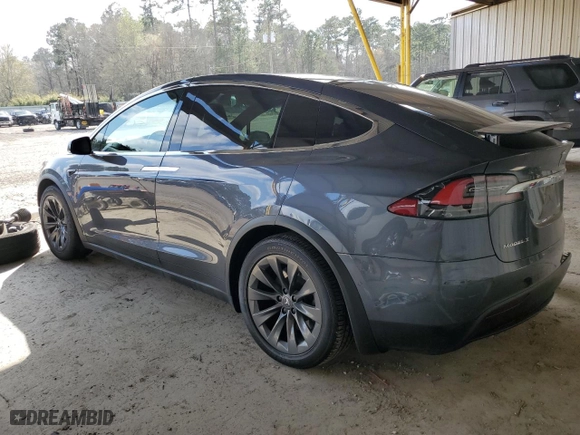 2017 Tesla Model X 90D with VIN 5YJXCDE24HF065373, listed as a Copart auction lot 42017923 with 28619 miles. Bid and sale history available at carsss.com. Image 2.