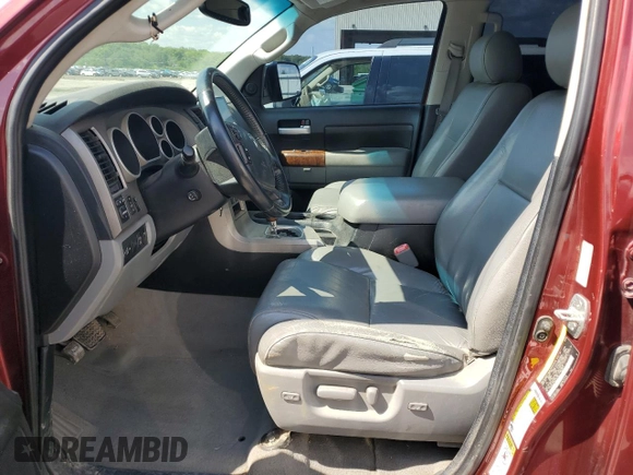 2010 Toyota Tundra Limited z VIN 5TFHW5F1XAX123781, wystawiony jako Copart lot #56399345 z przebiegiem 143 445 mil mil oraz Szkoda całkowita • Salvage title. Historia ofert i sprzedaży dostępna na DreamBid. Obrazek 7.
