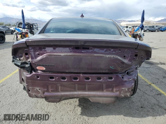 2021 Dodge Charger GT with VIN 2C3CDXHG5MH666630, listed as a Copart auction lot 51008475 with 24,456 mi miles and Salvage Title. Bid and sale history available at DreamBid. Image 6.