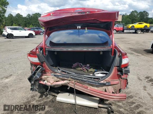2016 Ford Fusion SE with VIN 3FA6P0H9XGR169578, listed as a Copart auction lot 58254695 with Not provided miles and Salvage title. Bid and sale history available at DreamBid. Image 6.