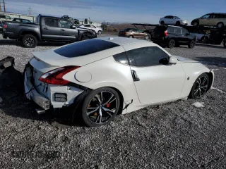 2018 Nissan 370Z Touring with VIN JN1AZ4EH0JM572392, listed as a Copart auction lot 85166214 with 44,355 mi miles and Salvage Title. Bid and sale history available at DreamBid. Image 3.