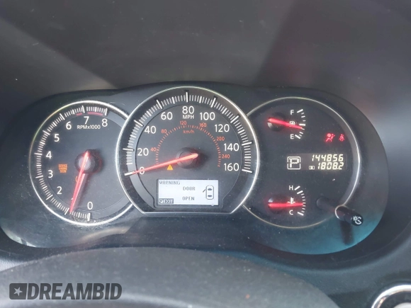 2014 Nissan Maxima S with VIN 1N4AA5AP6EC447048, listed as a IAAI auction lot 42625937 with 144,856 mi miles and . Bid and sale history available at DreamBid. Image 7.