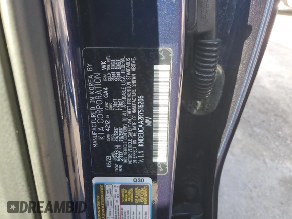 2024 Kia Seltos S z VIN KNDEUCAA2R7516206, wystawiony jako Copart lot #50597465 z przebiegiem 19 051 mil mil oraz Szkoda całkowita • Salvage title. Historia ofert i sprzedaży dostępna na DreamBid. Obrazek 14.