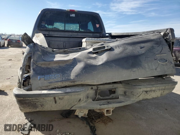 2004 Ford F-250 XL with VIN 1FTNX21L64ED57827, listed as a Copart auction lot 47236535 with Not provided miles and Salvage title. Bid and sale history available at DreamBid. Image 6.