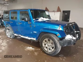 2015 Jeep Wrangler Unlimited Sahara with VIN 1C4BJWEG0FL631109, listed as a IAAI auction lot 41585881 with 139,243 mi miles. Bid and sale history available at carsss.com. Image 1.
