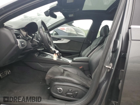 2019 Audi S4 Premium Plus with VIN WAUB4AF44KA118902, listed as a Copart auction lot 64625044 with 75,042 mi miles and Salvage Title. Bid and sale history available at carsss.com. Image 7.