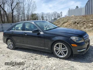 2012 Mercedes-Benz C-Class C 300 Sport with VIN WDDGF8BBXCR197159, listed as a Copart auction lot 54054625 with 90,875 mi miles and Salvage Title. Bid and sale history available at carsss.com. Image 4.