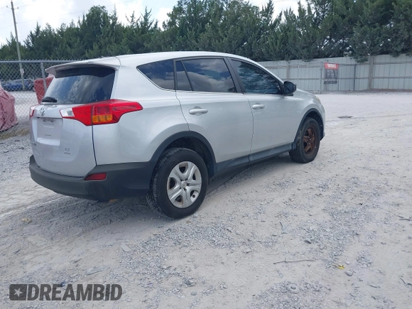 2014 Toyota RAV4 LE with VIN 2T3BFREV1EW143929, listed as a IAAI auction lot 42101167 with 124,076 mi miles and . Bid and sale history available at DreamBid. Image 4.