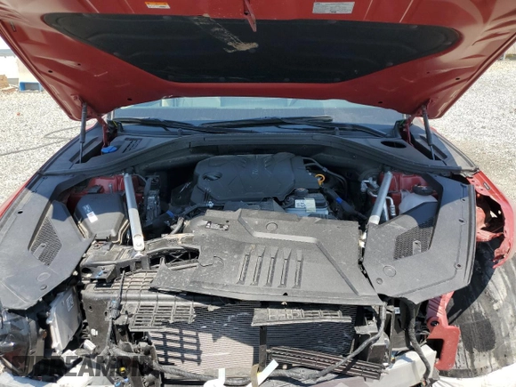 2025 Genesis GV70 2.5T with VIN 5NMMADTB5SH021934, listed as a Copart auction lot 63652595 with 5,920 mi miles and Salvage title. Bid and sale history available at DreamBid. Image 12.