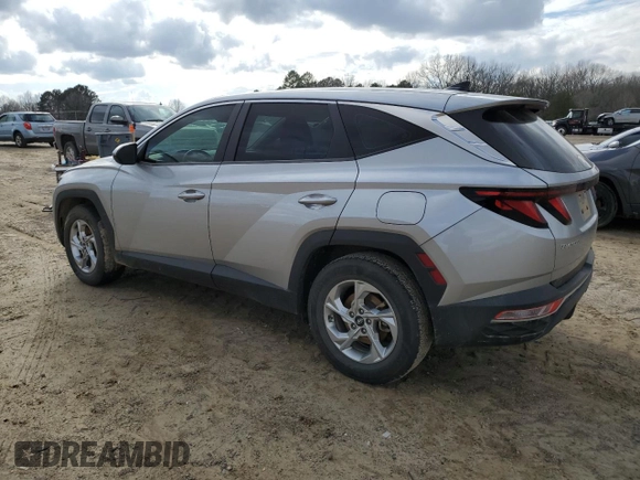 2022 Hyundai Tucson SE with VIN 5NMJA3AE5NH003805, listed as a Copart auction lot 42824585 with 61,765 mi miles and Salvage Title. Bid and sale history available at carsss.com. Image 2.