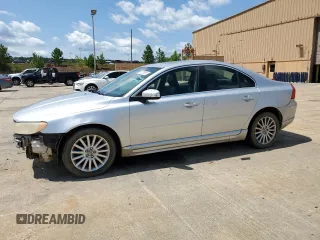 2008 Volvo S80 3.2L with VIN YV1AS982381048780, listed as a Copart auction lot 58706565 with 134,502 mi miles and Salvage title. Bid and sale history available at DreamBid. Image 1.