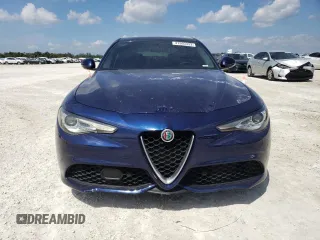2018 Alfa Romeo Giulia Ti Sport with VIN ZARFAEEN8J7573686, listed as a Copart auction lot 47993333 with 47,968 mi miles. Bid and sale history available at carsss.com. Image 5.