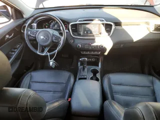 2018 Kia Sorento EX with VIN 5XYPHDA58JG355373, listed as a Copart auction lot 79715984 with 100,229 mi miles and Salvage Title. Bid and sale history available at carsss.com. Image 8.