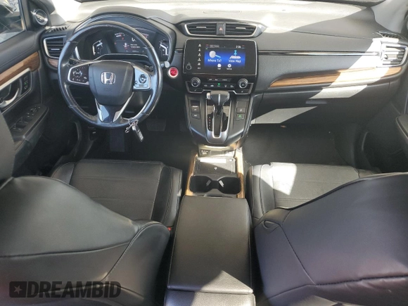 2020 Honda CR-V Touring with VIN 7FARW1H95LE009818, listed as a Copart auction lot 46294505 with 89,999 mi miles and Salvage Title. Bid and sale history available at carsss.com. Image 8.