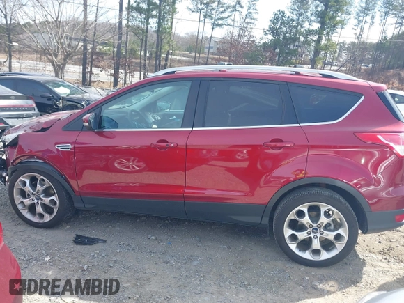 2016 Ford Escape Titanium with VIN 1FMCU0J93GUB11073, listed as a IAAI auction lot 41751349 with 92,000 mi miles. Bid and sale history available at carsss.com. Image 14.