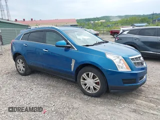 2010 Cadillac SRX Luxury Collection z VIN 3GYFNDEY8AS556532, wystawiony jako IAAI lot #42355494 z przebiegiem 118 553 mil mil oraz . Historia ofert i sprzedaży dostępna na DreamBid. Obrazek 1.