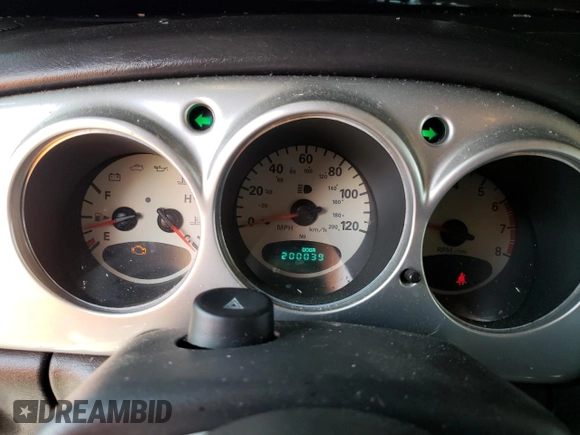 2004 Chrysler PT Cruiser Limited with VIN 3C8FY68864T224154, listed as a Copart auction lot 65341134 with 200,039 mi miles and Salvage Title. Bid and sale history available at carsss.com. Image 9.