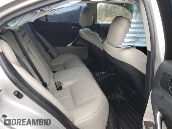 2009 Lexus IS with VIN JTHCK262895034990, listed as a Copart auction lot 52532135 with 200,680 mi miles and Clean Title. Bid and sale history available at carsss.com. Image 10.