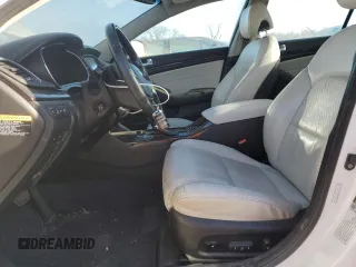 2014 Kia Cadenza Premium with VIN KNALN4D79E5129441, listed as a Copart auction lot 81948204 with 153,226 mi miles and Salvage Title. Bid and sale history available at carsss.com. Image 7.