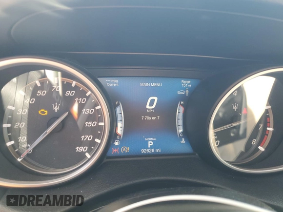 2020 Maserati Levante S с VIN ZN661YUA5LX344930, выставлен на аукционе Copart как лот 50574705 с пробегом 92 626 миль миль и Списание • Salvage title. История ставок и продаж доступна на DreamBid. Изображение 9.