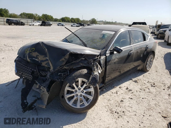 2020 Cadillac CT5 Luxury z VIN 1G6DW5RK7L0130737, wystawiony jako Copart lot #82839253 z przebiegiem Nie podano mil oraz Szkoda całkowita • Salvage title. Historia ofert i sprzedaży dostępna na DreamBid. Obrazek 2.