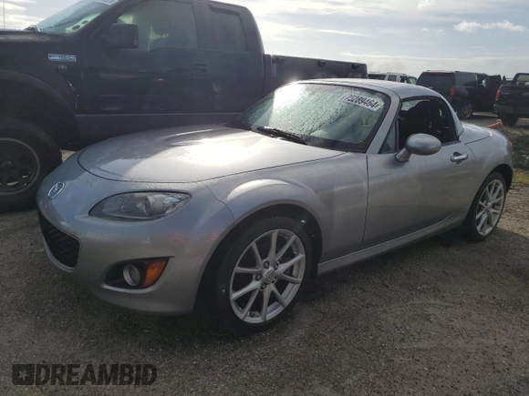 2011 Mazda MX-5 Miata Club with VIN JM1NC2MF7B0219404, listed as a Copart auction lot 75289464 with Not provided miles and Non repairable. Bid and sale history available at DreamBid. Image 1.