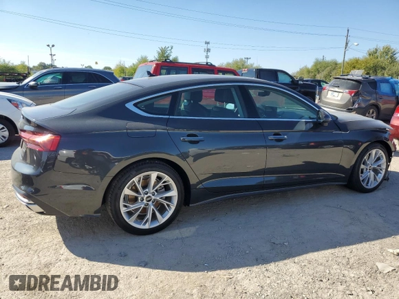 2021 Audi A5 Sportback Premium Plus with VIN WAUCBCF51MA023375, listed as a Copart auction lot 70215353 with 0 mi miles. Bid and sale history available at carsss.com. Image 3.