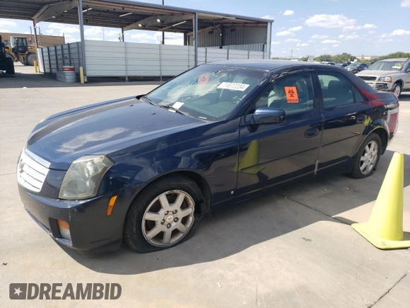 2007 Cadillac CTS with VIN 1G6DM57T170166060, listed as a Copart auction lot 71877234 with Not Provided miles and Salvage Title. Bid and sale history available at carsss.com. Image 1.