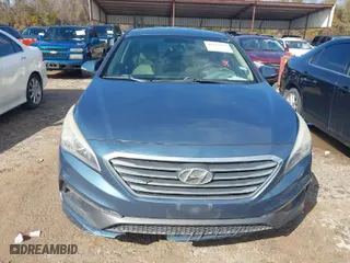 2016 Hyundai Sonata 2.4L Sport with VIN 5NPE34AF0GH338552, listed as a IAAI auction lot 41221255 with 148,849 mi miles. Bid and sale history available at carsss.com. Image 6.