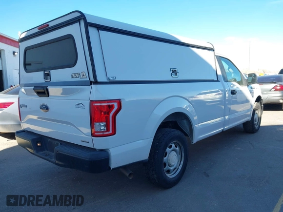 2016 Ford F-150 XL with VIN 1FTMF1C82GKE78877, listed as a IAAI auction lot 41767672 with 226,424 mi miles. Bid and sale history available at carsss.com. Image 4.