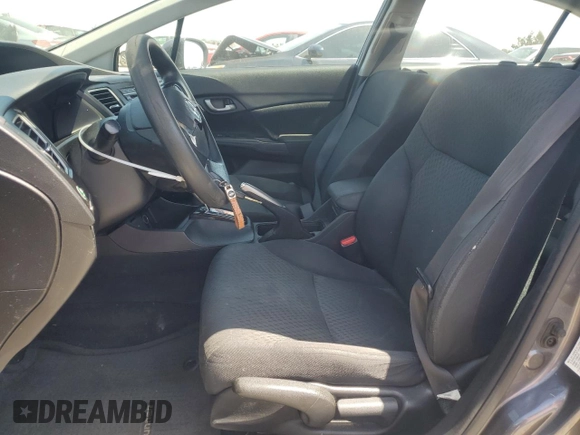 2015 Honda Civic LX z VIN 2HGFB2F59FH524059, wystawiony jako Copart lot #54920215 z przebiegiem 211 307 mil mil oraz Szkoda całkowita • Salvage title. Historia ofert i sprzedaży dostępna na DreamBid. Obrazek 7.