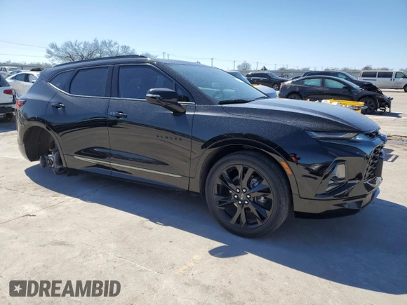 2022 Chevrolet Blazer RS с VIN 3GNKBERSXNS147051, выставлен на аукционе Copart как лот 47661715 с пробегом 45 189 миль миль и Чистый • Clean title. История ставок и продаж доступна на DreamBid. Изображение 4.