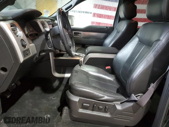 2013 Ford F-150 XL with VIN 1FTFW1ETXDFC75525, listed as a Copart auction lot 55118495 with 157,018 mi miles and Clean Title. Bid and sale history available at carsss.com. Image 7.