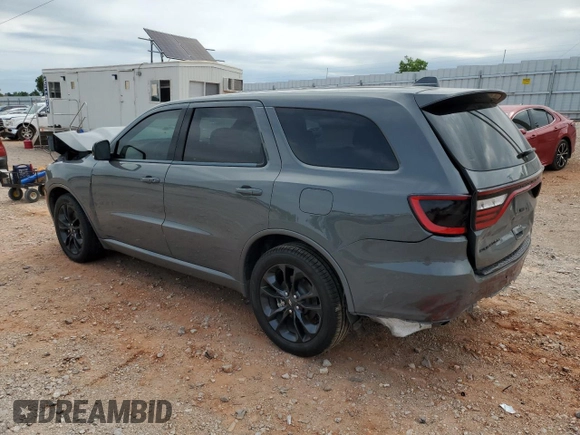 2022 Dodge Durango GT Plus with VIN 1C4RDHDG5NC203554, listed as a Copart auction lot 57697905 with 36,482 mi miles and Salvage title. Bid and sale history available at DreamBid. Image 2.