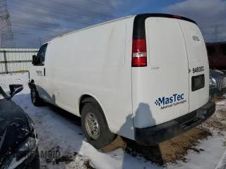2017 Chevrolet Express Cargo with VIN 1GCWGAFF9H1289313, listed as a Copart auction lot 86978034 with 202,794 mi miles and Salvage title. Bid and sale history available at DreamBid. Image 2.