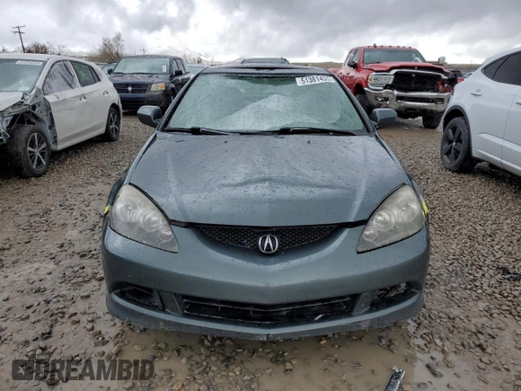 2005 Acura RSX Type S z VIN JH4DC53085S000470, wystawiony jako Copart lot #51381455 z przebiegiem 185 537 mil mil oraz Czysty tytuł • Clean title. Historia ofert i sprzedaży dostępna na DreamBid. Obrazek 5.