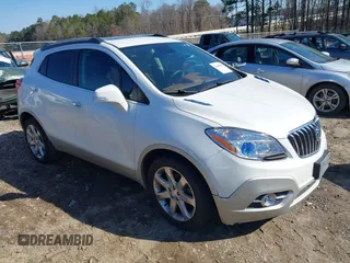 2016 Buick Encore Premium with VIN KL4CJDSB3GB617658, listed as a IAAI auction lot 41608967 with 77,566 mi miles. Bid and sale history available at carsss.com. Image 1.