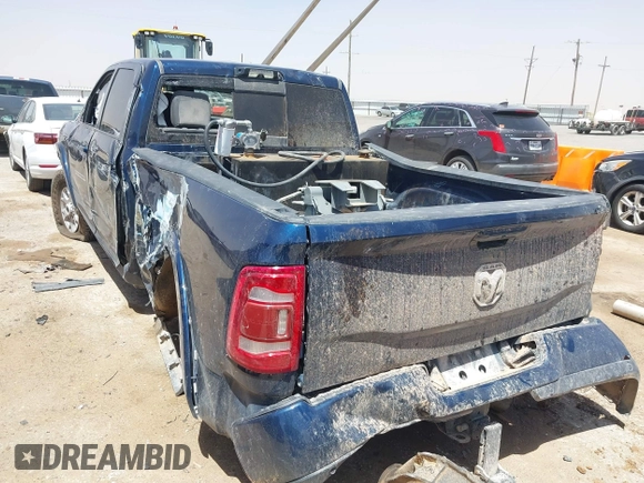 2022 Ram 2500 Laramie with VIN 3C6UR5FL1NG372673, listed as a IAAI auction lot 42247122 with 66,216 mi miles and . Bid and sale history available at DreamBid. Image 3.