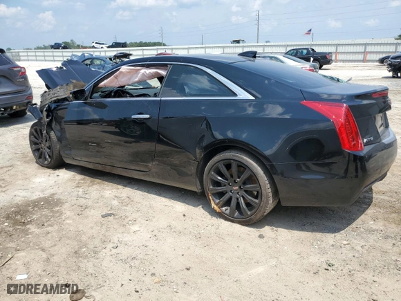 2015 Cadillac ATS Coupe Standard RWD with VIN 1G6AA1RX4F0115798, listed as a Copart auction lot 66391944 with 0 mi miles and Non Repairable. Bid and sale history available at carsss.com. Image 2.
