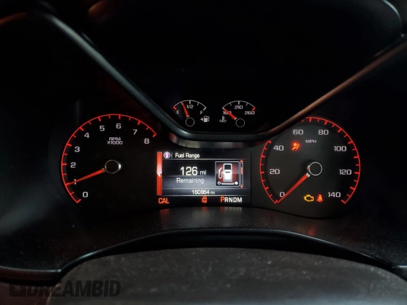 2016 GMC Canyon 2WD SLT with VIN 1GTG5DE33G1362046, listed as a Copart auction lot 45237555 with 160,864 mi miles and Salvage Title. Bid and sale history available at carsss.com. Image 9.