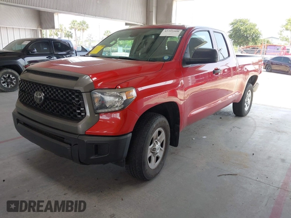 2019 Toyota Tundra SR with VIN 5TFRM5F16KX141657, listed as a IAAI auction lot 42395908 with 157,629 mi miles and . Bid and sale history available at DreamBid. Image 17.