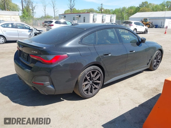 2023 BMW 4 Series 430i xDrive с VIN WBA73AV06PFN55916, выставлен на аукционе IAAI как лот 42087011 с пробегом 45 722 миль миль и . История ставок и продаж доступна на DreamBid. Изображение 4.