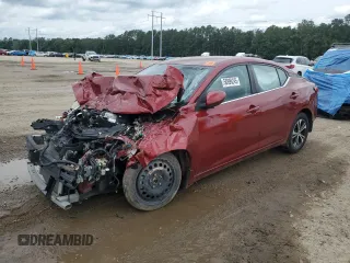 2020 Nissan Sentra SV z VIN 3N1AB8CV6LY240428, wystawiony jako Copart lot #58896245 z przebiegiem Nie podano mil oraz Szkoda całkowita • Salvage title. Historia ofert i sprzedaży dostępna na DreamBid. Obrazek 1.