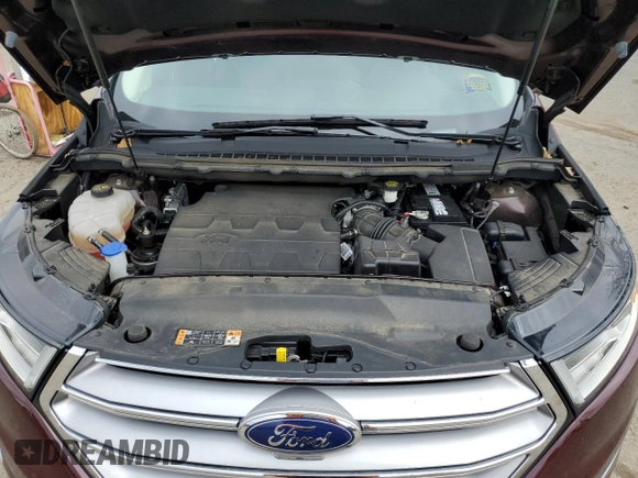 2018 Ford Edge Titanium with VIN 2FMPK4K87JBB18450, listed as a Copart auction lot 53461425 with 54,101 mi miles and Salvage Title. Bid and sale history available at carsss.com. Image 12.