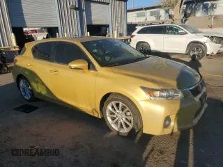 2011 Lexus CT 200h with VIN JTHKD5BH8B2041432, listed as a Copart auction lot 50559935 with 119,467 mi miles and Salvage title. Bid and sale history available at DreamBid. Image 4.