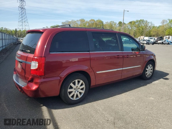 2016 Chrysler Town & Country Touring with VIN 2C4RC1BG1GR141058, listed as a Copart auction lot 55392745 with 143,593 mi miles and Clean Title. Bid and sale history available at carsss.com. Image 3.