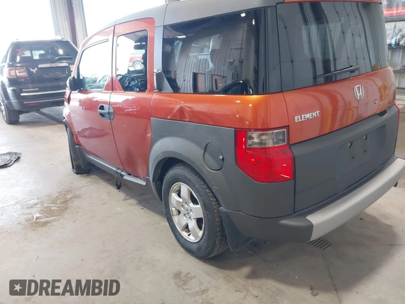 2004 Honda Element EX with VIN 5J6YH28554L032285, listed as a IAAI auction lot 42563437 with 165,036 mi miles and . Bid and sale history available at DreamBid. Image 3.